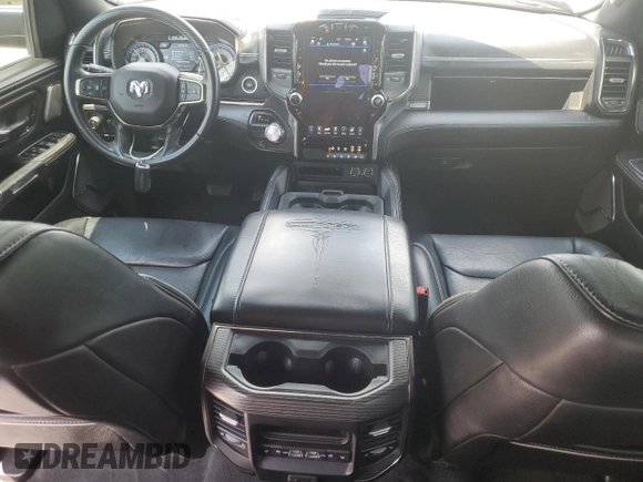 2021 Ram 1500 Limited with VIN 1C6RREHT6MN794866, listed as a Copart auction lot 62301385 with 61,610 mi miles and Salvage title. Bid and sale history available at DreamBid. Image 8.
