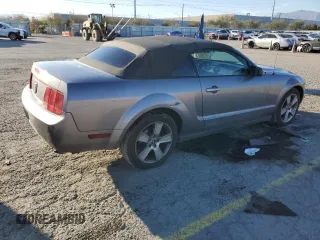 2006 Ford Mustang Standard with VIN 1ZVFT84N565105356, listed as a Copart auction lot 46710375 with 206,472 mi miles and Salvage Title. Bid and sale history available at carsss.com. Image 3.