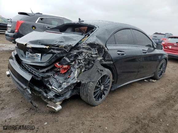 2016 Mercedes-Benz CLA with VIN WDDSJ4GB7GN391865, listed as a Copart auction lot 51820035 with 73,139 mi miles and Salvage Title. Bid and sale history available at carsss.com. Image 3.