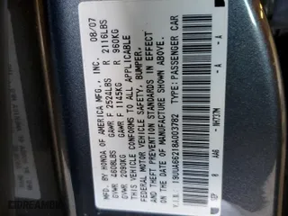 2008 Acura TL with VIN 19UUA66218A003782, listed as a Copart auction lot 52126805 with 90,736 mi miles and Salvage Title. Bid and sale history available at carsss.com. Image 14.