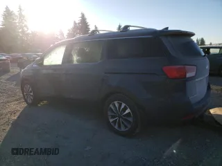 2015 Kia Sedona SX with VIN KNDMC5C14F6038900, listed as a Copart auction lot 44683445 with 166,793 mi miles and Salvage Title. Bid and sale history available at carsss.com. Image 2.