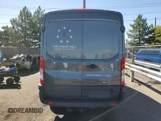 2016 Ford Transit Cargo with VIN 1FTYR2CG4GKA83525, listed as a Copart auction lot 71000404 with 75,150 mi miles and Salvage Title. Bid and sale history available at DreamBid. Image 6.