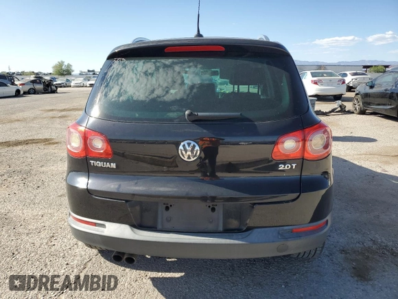 2011 Volkswagen Tiguan S with VIN WVGAV7AX9BW539058, listed as a Copart auction lot 62269615 with 168,795 mi miles and Clean title. Bid and sale history available at DreamBid. Image 6.