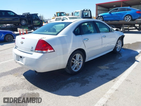 2014 Chevrolet Impala LTZ with VIN 2G1WC5E36E1182793, listed as a IAAI auction lot 41817899 with 171,776 mi miles and . Bid and sale history available at DreamBid. Image 4.