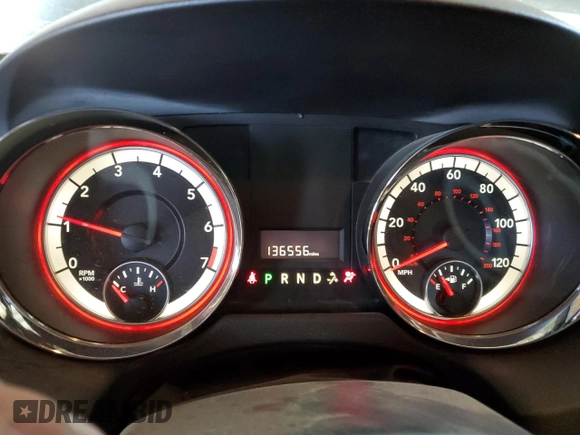 2016 Dodge Grand Caravan SE with VIN 2C4RDGBG2GR196537, listed as a Copart auction lot 52183835 with 136,556 mi miles and Clean Title. Bid and sale history available at DreamBid. Image 9.