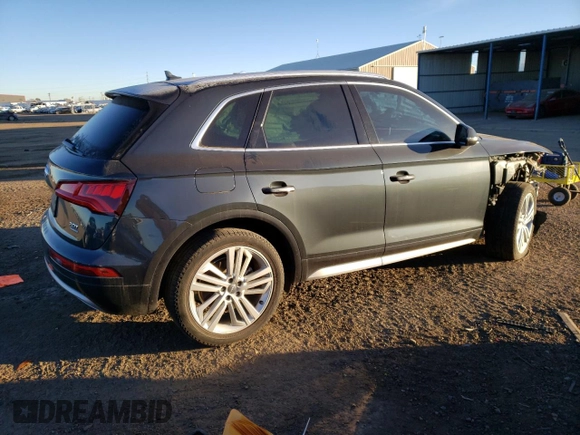 2018 Audi Q5 Premium Plus with VIN WA1BNAFY2J2011949, listed as a Copart auction lot 68659022 with 56,133 mi miles. Bid and sale history available at carsss.com. Image 3.