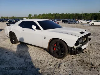 2021 Dodge Challenger SRT Hellcat with VIN 2C3CDZC95MH585857, listed as a Copart auction lot 52012375 with Not Provided miles and Salvage Title. Bid and sale history available at DreamBid. Image 4.