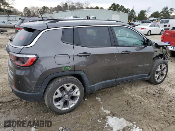 2021 Jeep Compass Limited with VIN 3C4NJCCB2MT522588, listed as a Copart auction lot 88966345 with 72,161 mi miles and Salvage Title. Bid and sale history available at carsss.com. Image 3.