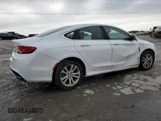 2015 Chrysler 200 Limited with VIN 1C3CCCABXFN579715, listed as a Copart auction lot 55573305 with 138,891 mi miles and Salvage Title. Bid and sale history available at DreamBid. Image 3.