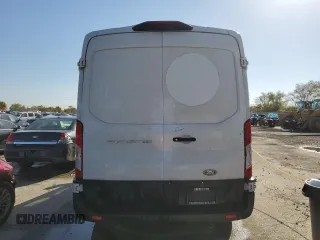 2021 Ford Transit Cargo with VIN 1FTBR1C84MKA29405, listed as a Copart auction lot 77642004 with 144,624 mi miles and Salvage Title. Bid and sale history available at DreamBid. Image 6.