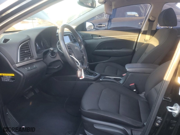 2018 Hyundai Elantra Value Edition with VIN KMHD84LF1JU478418, listed as a Copart auction lot 80334804 with 51,755 mi miles and Salvage Title. Bid and sale history available at carsss.com. Image 7.