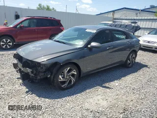 2024 Hyundai Elantra SEL with VIN KMHLS4DG1RU695208, listed as a Copart auction lot 62291995 with 11,601 mi miles and Salvage title. Bid and sale history available at DreamBid. Image 1.