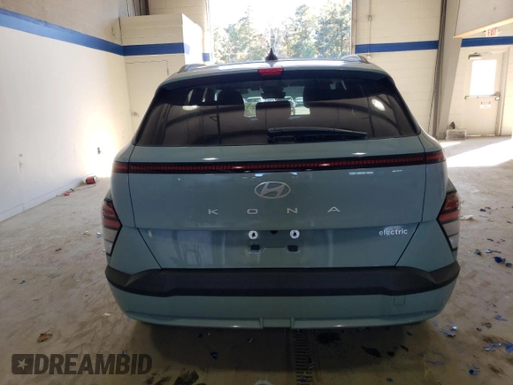 2024 Hyundai Kona SEL with VIN KM8HC3A62RU005782, listed as a Copart auction lot 76996344 with 2,974 mi miles and Salvage Title. Bid and sale history available at DreamBid. Image 6.
