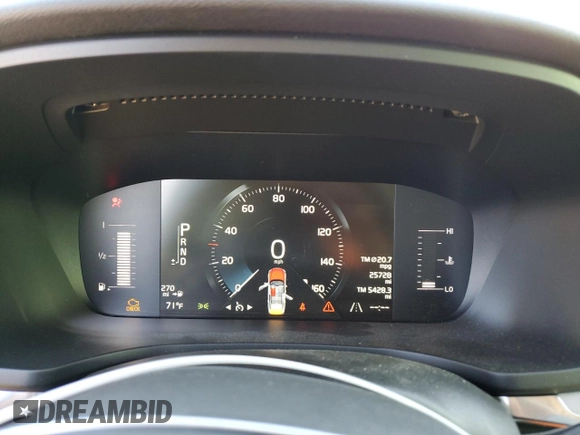 2019 Volvo S60 Momentum with VIN 7JRA22TK8KG015087, listed as a Copart auction lot 40616913 with 25,728 mi miles. Bid and sale history available at carsss.com. Image 9.