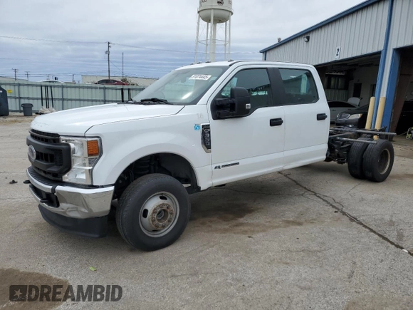 2022 Ford F-350 XL with VIN 1FD8W3HT3NEE12596, listed as a Copart auction lot 51074445 with 213,784 mi miles and Clean Title. Bid and sale history available at DreamBid. Image 1.