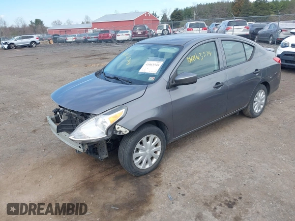 2019 Nissan Versa SV with VIN 3N1CN7AP7KL863891, listed as a IAAI auction lot 41863544 with 90,000 mi miles and . Bid and sale history available at DreamBid. Image 18.