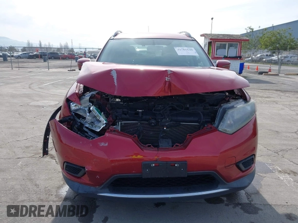 2016 Nissan Rogue SL with VIN 5N1AT2MV0GC798176, listed as a IAAI auction lot 41761640 with 106,491 mi miles and . Bid and sale history available at DreamBid. Image 13.