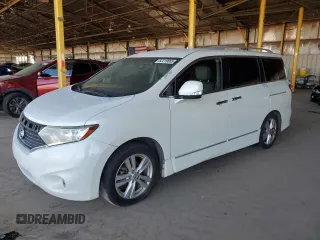 2011 Nissan Quest SL with VIN JN8AE2KP1B9002175, listed as a Copart auction lot 62219665 with 168,425 mi miles and Clean title. Bid and sale history available at DreamBid. Image 1.