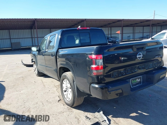 2022 Nissan Frontier S with VIN 1N6ED1EK1NN626559, listed as a IAAI auction lot 41241196 with 36,234 mi miles. Bid and sale history available at carsss.com. Image 3.