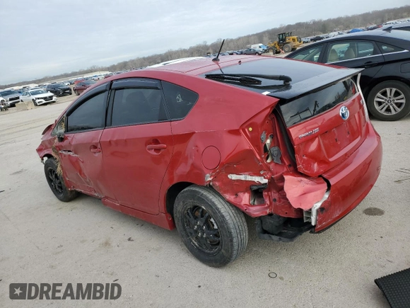 2015 Toyota Prius Four with VIN JTDKN3DU7F0442484, listed as a Copart auction lot 50161995 with 303,736 mi miles and Salvage Title. Bid and sale history available at carsss.com. Image 2.