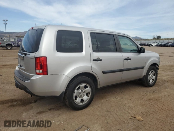 2015 Honda Pilot LX with VIN 5FNYF3H2XFB016418, listed as a Copart auction lot 52388915 with 139,709 mi miles and Salvage Title. Bid and sale history available at carsss.com. Image 3.