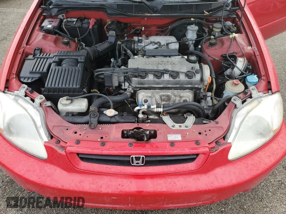 1996 Honda Civic EX z VIN 1HGEJ8147TL039174, wystawiony jako Copart lot #74813904 z przebiegiem 1 146 007 mil mil oraz Szkoda całkowita • Salvage title. Historia ofert i sprzedaży dostępna na DreamBid. Obrazek 11.