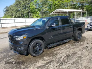 2020 Ram 1500 Big Horn with VIN 1C6SRFFT8LN117665, listed as a Copart auction lot 52289725 with 110,684 mi miles and Salvage title. Bid and sale history available at DreamBid. Image 1.