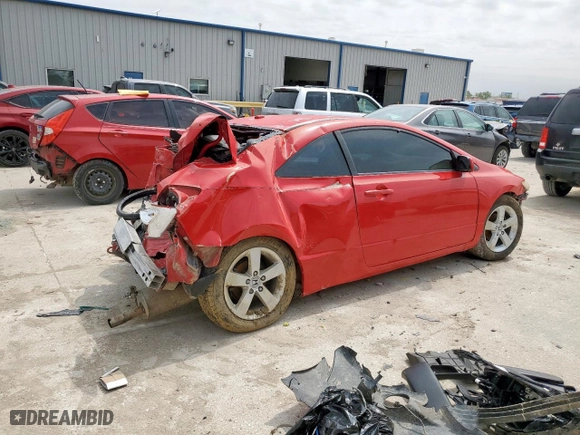2008 Honda Civic Cpe EX-L with VIN 2HGFG12958H567336, listed as a Copart auction lot 51547405 with 0 mi miles and Salvage Title. Bid and sale history available at carsss.com. Image 3.