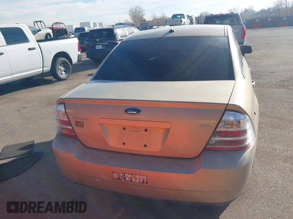 2008 Ford Taurus SEL with VIN 1FAHP24W38G111319, listed as a IAAI auction lot 41585092 with 216,419 mi miles. Bid and sale history available at carsss.com. Image 16.