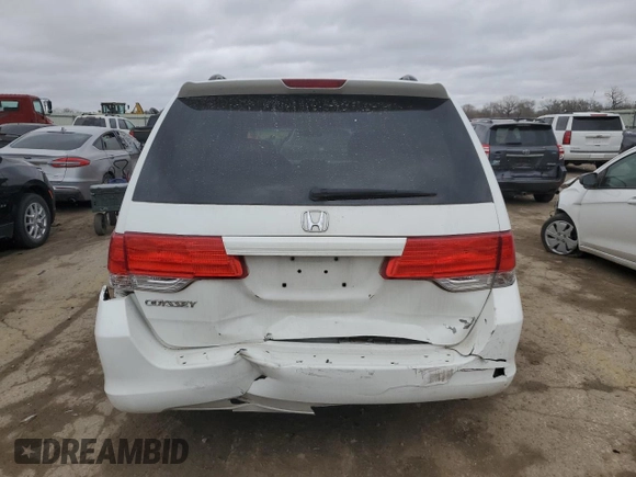 2010 Honda Odyssey EX with VIN 5FNRL3H47AB037296, listed as a Copart auction lot 49968265 with 200,575 mi miles and Salvage Title. Bid and sale history available at carsss.com. Image 6.