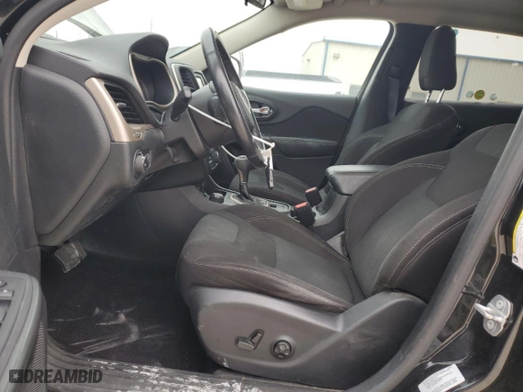 2016 Jeep Cherokee Latitude with VIN 1C4PJMCS7GW193173, listed as a Copart auction lot 46290115 with 89,060 mi miles and Salvage Title. Bid and sale history available at carsss.com. Image 7.