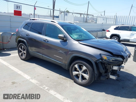 2019 Jeep Cherokee Limited with VIN 1C4PJMDX7KD167722, listed as a IAAI auction lot 42354242 with 68,775 mi miles and . Bid and sale history available at DreamBid. Image 1.