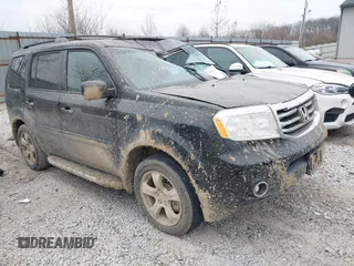 2013 Honda Pilot EX-L with VIN 5FNYF4H70DB013445, listed as a IAAI auction lot 41510836 with 292,896 mi miles and . Bid and sale history available at carsss.com. Image 1.
