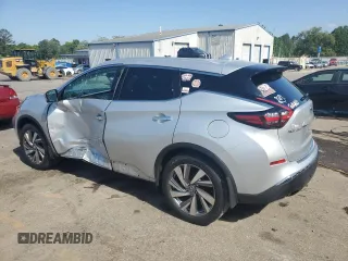 2020 Nissan Murano SL with VIN 5N1AZ2CJ3LN120680, listed as a Copart auction lot 53188185 with 47,745 mi miles and Salvage title. Bid and sale history available at DreamBid. Image 2.