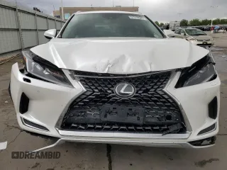 2021 Lexus RX 350 with VIN JTJHZMDA7M2051652, listed as a Copart auction lot 57218985 with 17,013 mi miles and Salvage title. Bid and sale history available at DreamBid. Image 5.