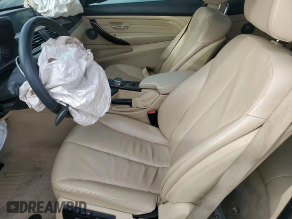 2014 BMW 4 Series 428i xDrive with VIN WBA3T1C53EPS98007, listed as a Copart auction lot 44273865 with Not Provided miles and Salvage Title. Bid and sale history available at DreamBid. Image 7.