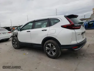 2020 Honda CR-V LX with VIN 2HKRW2H21LH652947, listed as a Copart auction lot 43975275 with 98,444 mi miles and Salvage Title. Bid and sale history available at carsss.com. Image 2.