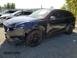 2023 Mazda CX-9 Touring Plus with VIN JM3TCBAYXP0645616, listed as a Copart auction lot 58721385 with 32,275 mi miles and Salvage title. Bid and sale history available at DreamBid. Image 1.