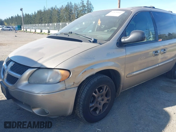 2002 Dodge Grand Caravan with VIN 2B8GT54L82R541812, listed as a IAAI auction lot 42028066 with 207,472 mi miles and . Bid and sale history available at DreamBid. Image 6.