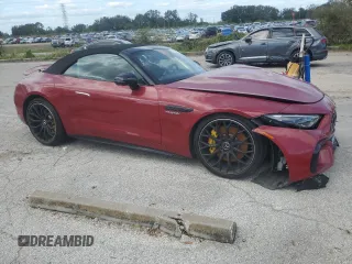 2022 Mercedes-Benz SL 63 AMG z VIN W1KVK8BB2NF007247, wystawiony jako Copart lot #74888264 z przebiegiem Nie podano mil oraz Szkoda całkowita • Salvage title. Historia ofert i sprzedaży dostępna na DreamBid. Obrazek 4.