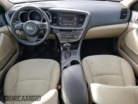 2014 Kia Optima LX with VIN KNAGM4A73E5494013, listed as a Copart auction lot 45327035 with 131,358 mi miles and Salvage Title. Bid and sale history available at carsss.com. Image 8.