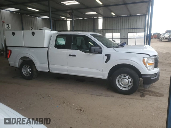 2021 Ford F-150 XL with VIN 1FTEX1C86MKE94531, listed as a Copart auction lot 47780885 with 64,819 mi miles and Clean title. Bid and sale history available at DreamBid. Image 4.