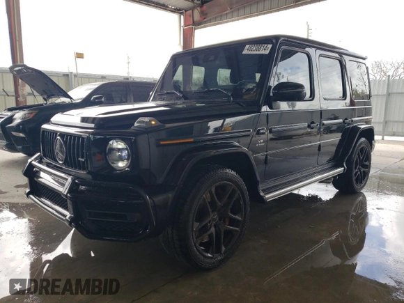 2021 Mercedes-Benz G 63 AMG with VIN W1NYC7HJ3MX394938, listed as a Copart auction lot 48238814 with 38,434 mi miles and Clean Title. Bid and sale history available at DreamBid. Image 1.
