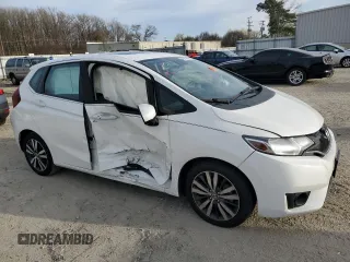 2015 Honda Fit EX-L with VIN 3HGGK5H86FM749960, listed as a Copart auction lot 49950685 with 113,199 mi miles and Salvage title. Bid and sale history available at DreamBid. Image 4.