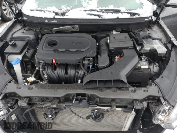2019 Hyundai Sonata SEL with VIN 5NPE34AF9KH814791, listed as a Copart auction lot 44158555 with 54,496 mi miles and Salvage Title. Bid and sale history available at DreamBid. Image 11.