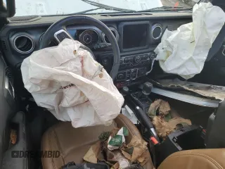2021 Jeep Wrangler Unlimited Rubicon с VIN 1C4HJXFG1MW759580, выставлен на аукционе Copart как лот 42526775 с пробегом Не указан миль и Списание • Salvage title. История ставок и продаж доступна на DreamBid. Изображение 8.