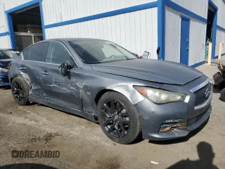 2017 Infiniti Q50 3.0t Premium with VIN JN1EV7AP4HM744493, listed as a Copart auction lot 54337105 with 101,685 mi miles and Clean Title. Bid and sale history available at carsss.com. Image 4.
