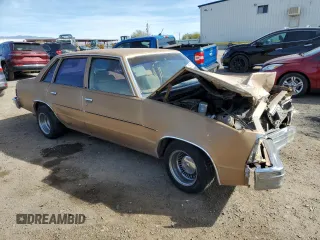 1980 Chevrolet Malibu с VIN 1T19KAR441758, выставлен на аукционе Copart как лот 43595485 с пробегом 81 387 миль миль и Списание • Salvage title. История ставок и продаж доступна на DreamBid. Изображение 4.