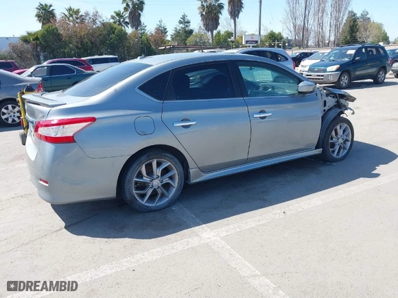 2014 Nissan Sentra SV with VIN 3N1AB7AP3EY319492, listed as a IAAI auction lot 34986534 with 79,209 mi miles. Bid and sale history available at carsss.com. Image 4.