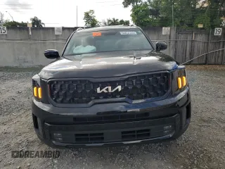 2024 Kia Telluride SX X-Line with VIN 5XYP5DGC1RG474540, listed as a Copart auction lot 55872755 with 19,052 mi miles and Salvage title. Bid and sale history available at DreamBid. Image 5.